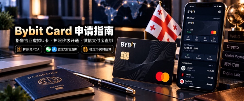 一张能刷海外订阅的 U 卡？Bybit Card 格鲁吉亚版保姆级申请教程